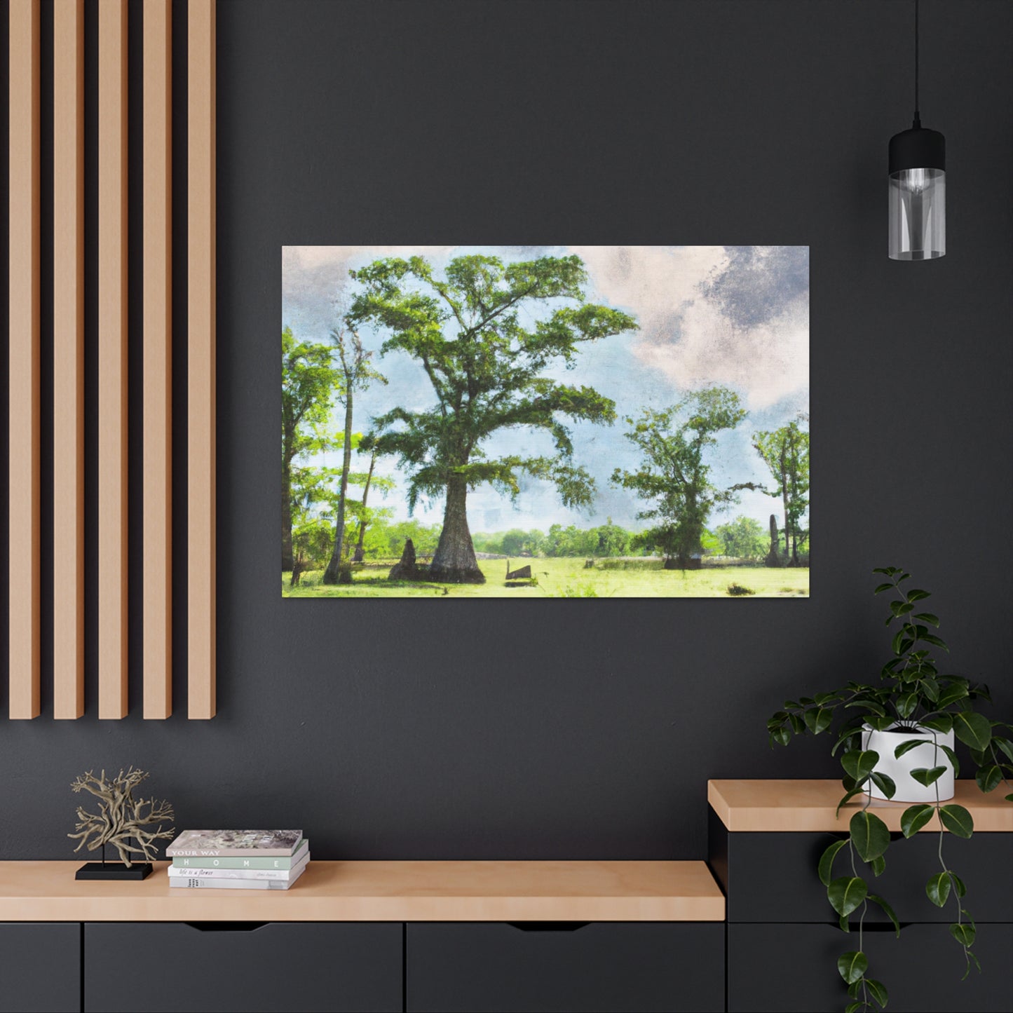 Lagniappe Louisiana Landscape - Canvas