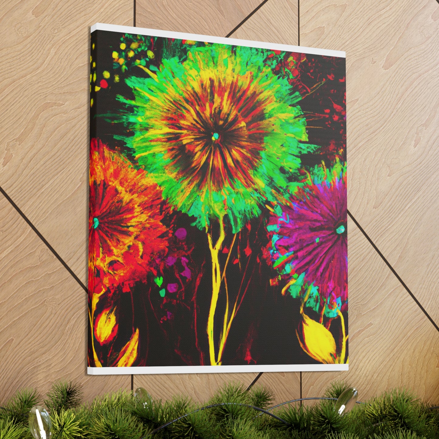 Radiant Blooms. - Canvas