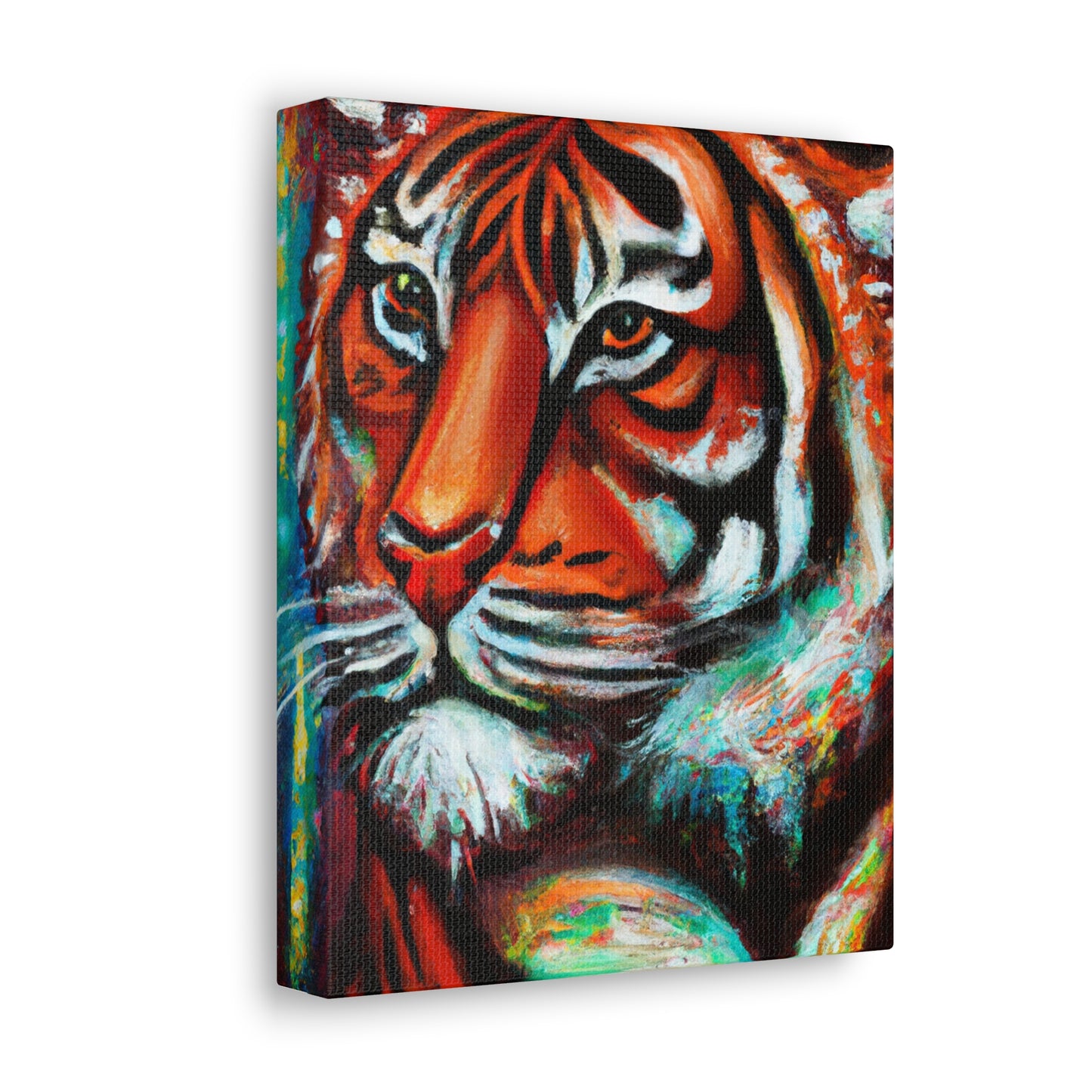 Tiger Radiance. - Canvas