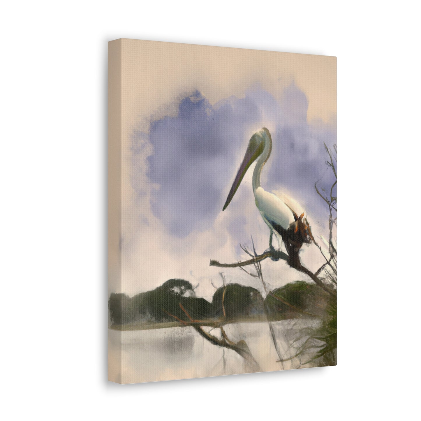 "Aquatic Pelican Dream" - Canvas