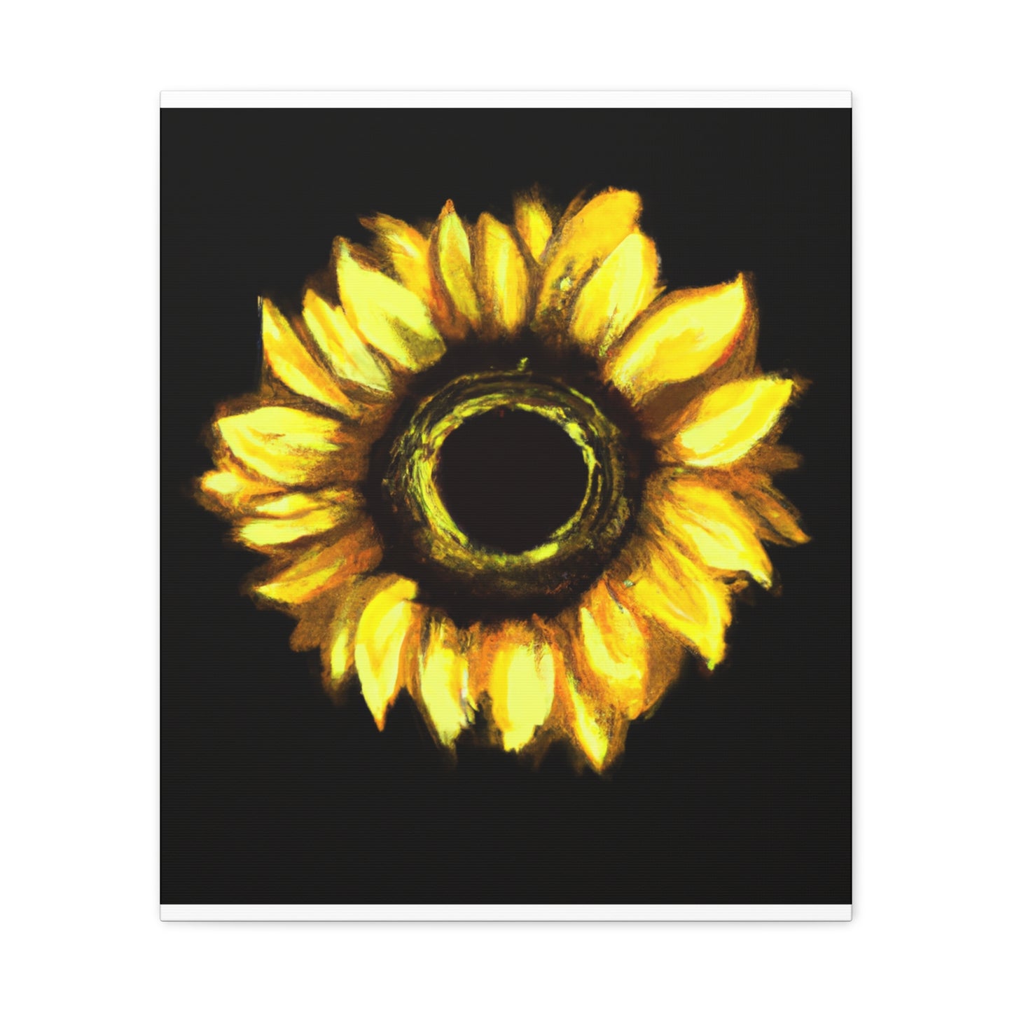 Sunflower Sparkle Glow. - Canvas
