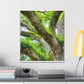 Vibrant Forest Dream. - Canvas