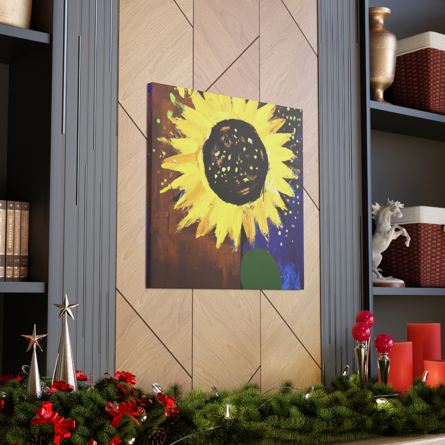 Sunflower Gloaming Dream. - Canvas