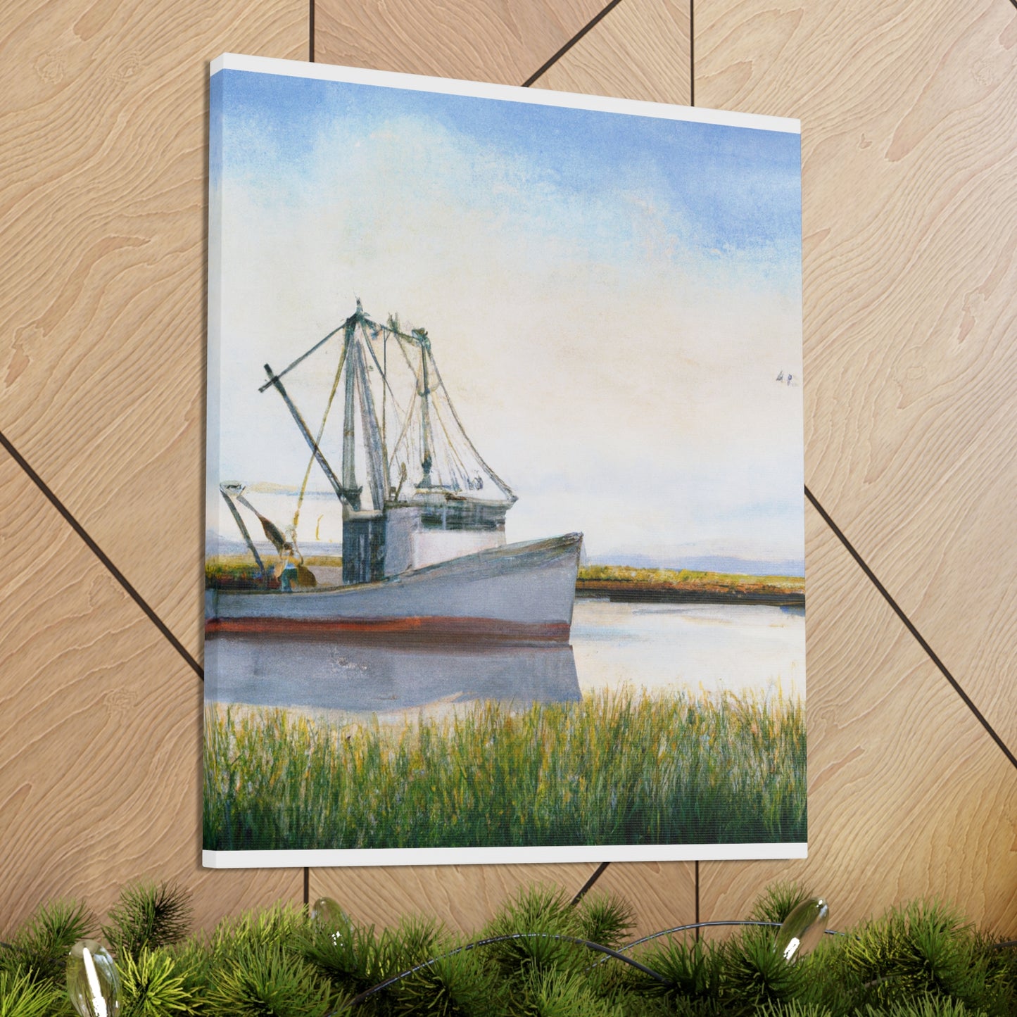 Skylit Shrimpings. - Canvas