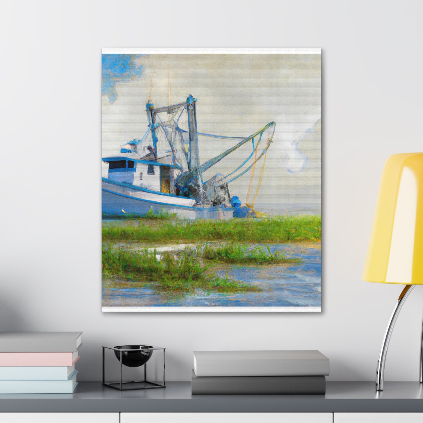 Marshy Seafarer Dream. - Canvas