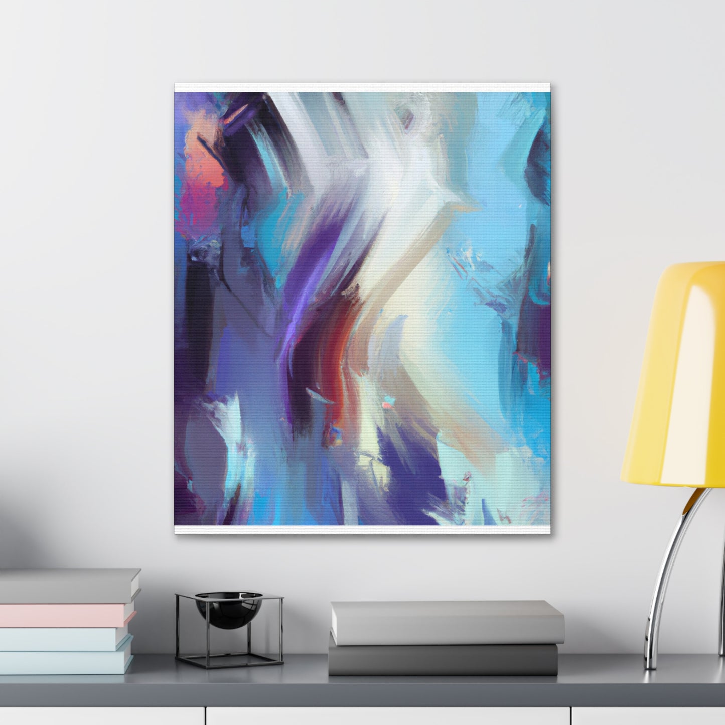 Colorful Splatter Unleashed. - Canvas