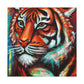 Tiger Radiance. - Canvas