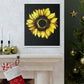 Sunflower Sparkle Glow. - Canvas