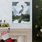 Marshy Pelican Sky. - Canvas