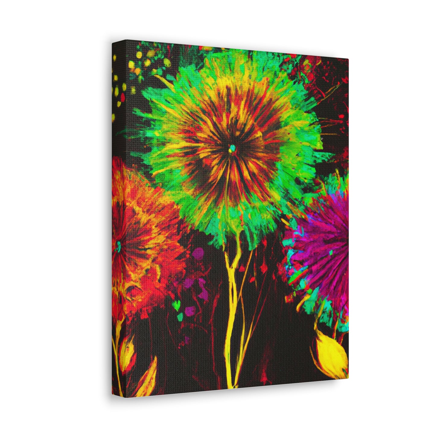 Radiant Blooms. - Canvas
