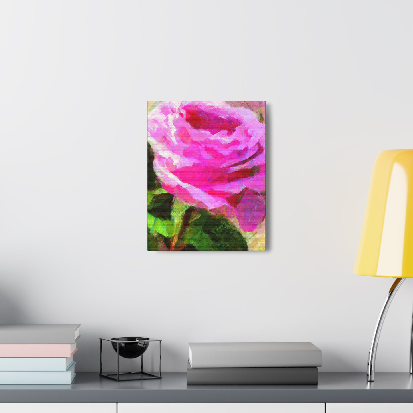 Rose Reflection Dream. - Canvas