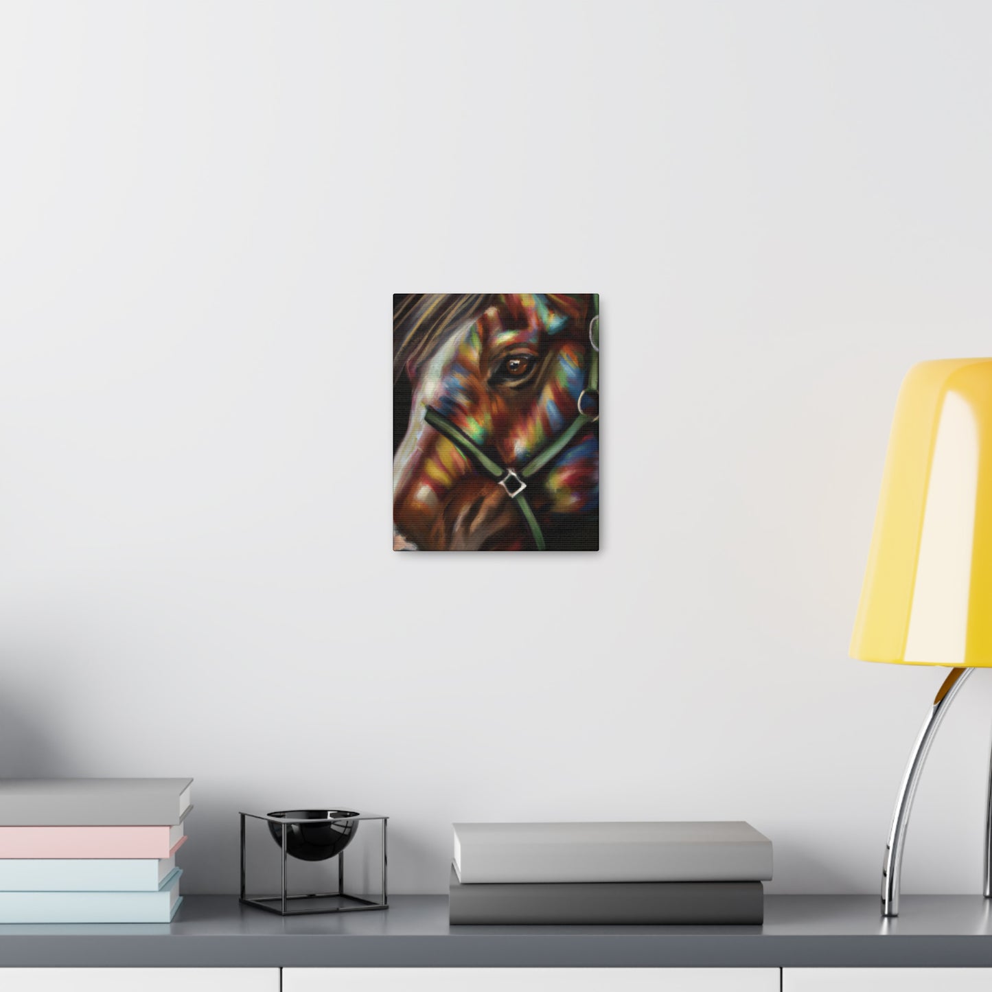 "Vivid Steed". - Canvas