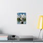 Wetland Pelican Dream. - Canvas