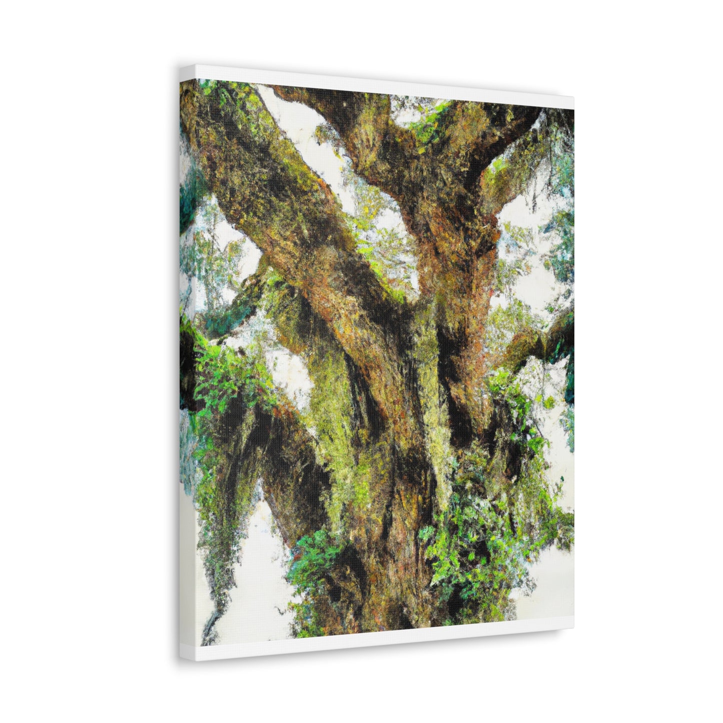 Vivid Woodland Scene - Canvas