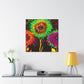 Radiant Blooms. - Canvas
