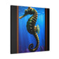 Ocean Seahorse Glint - Canvas