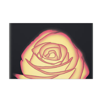 Abstract Rose Bloom. - Canvas