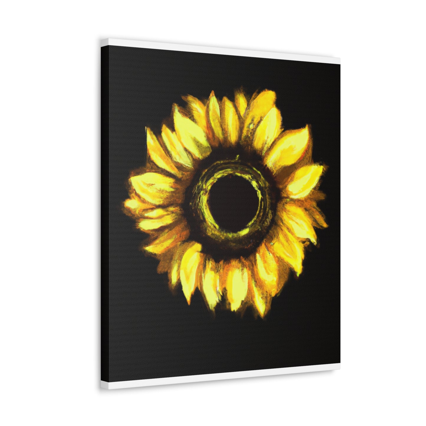 Sunflower Sparkle Glow. - Canvas