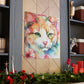 Cat Florabundance. - Canvas