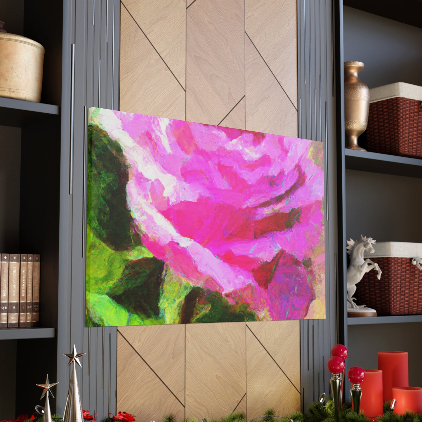 Rose Reflection Dream. - Canvas