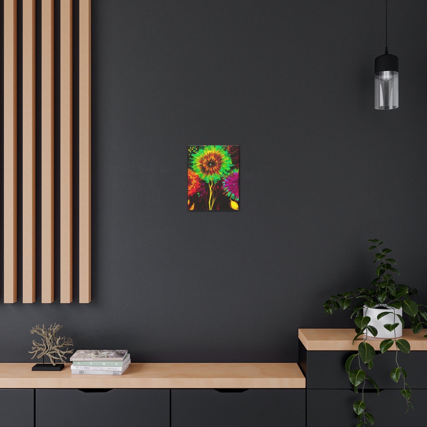 Radiant Blooms. - Canvas