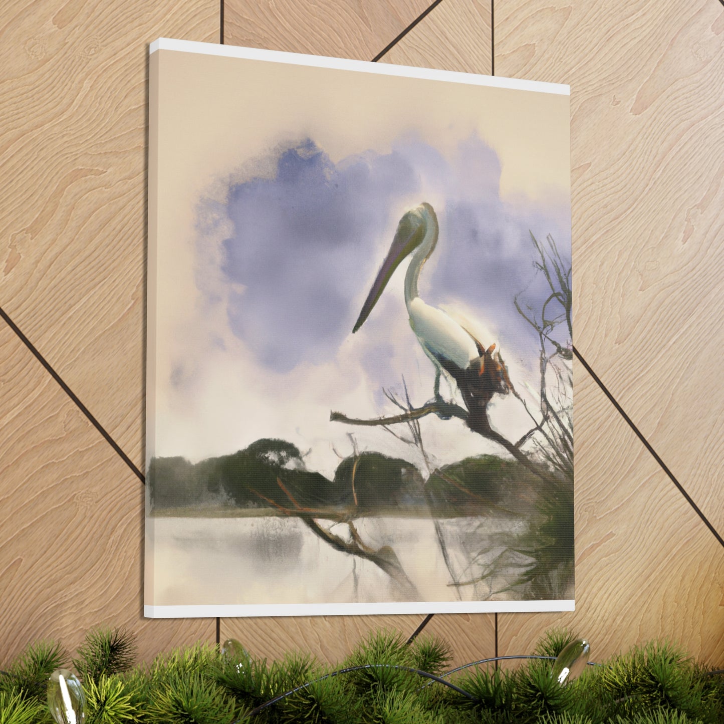 "Aquatic Pelican Dream" - Canvas