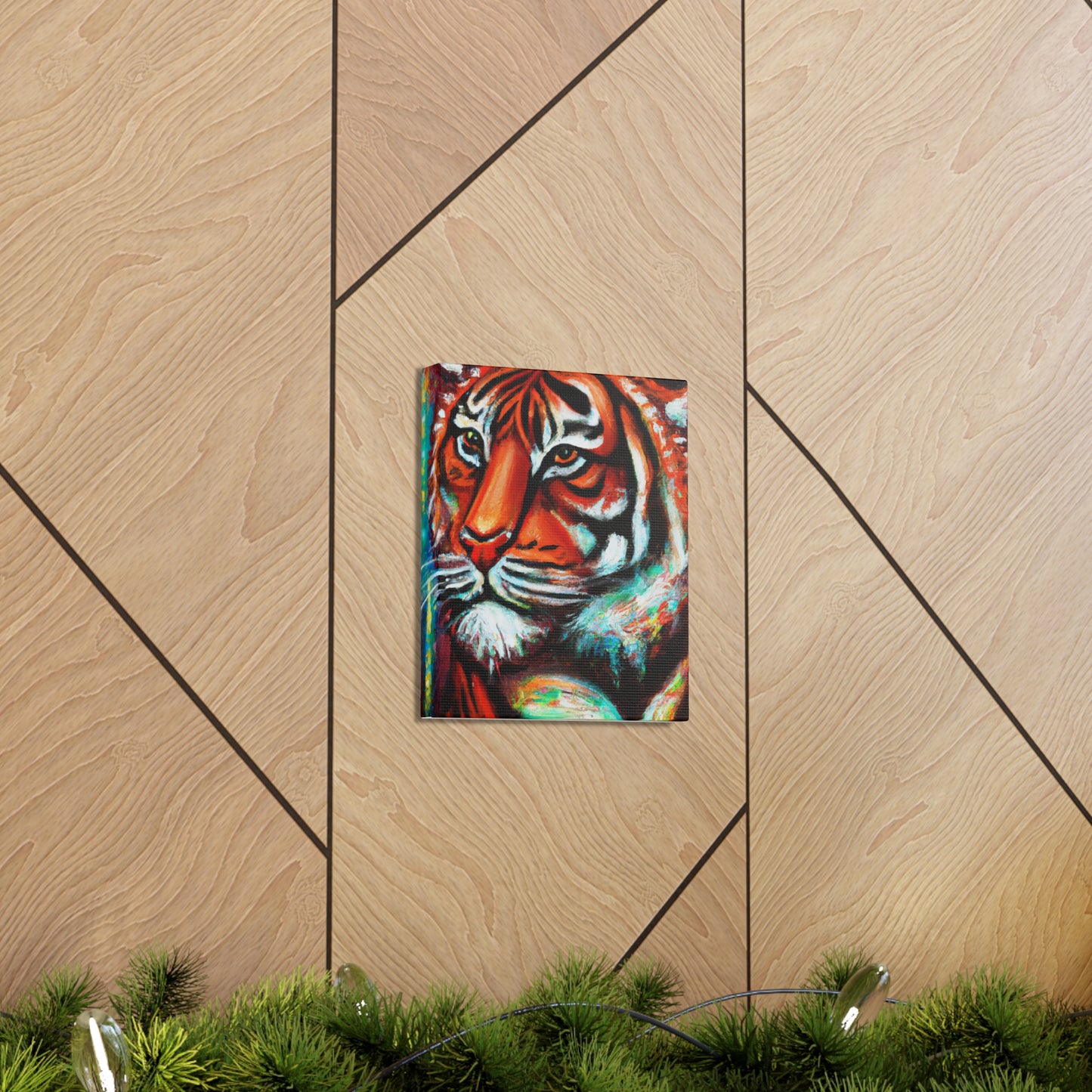 Tiger Radiance. - Canvas
