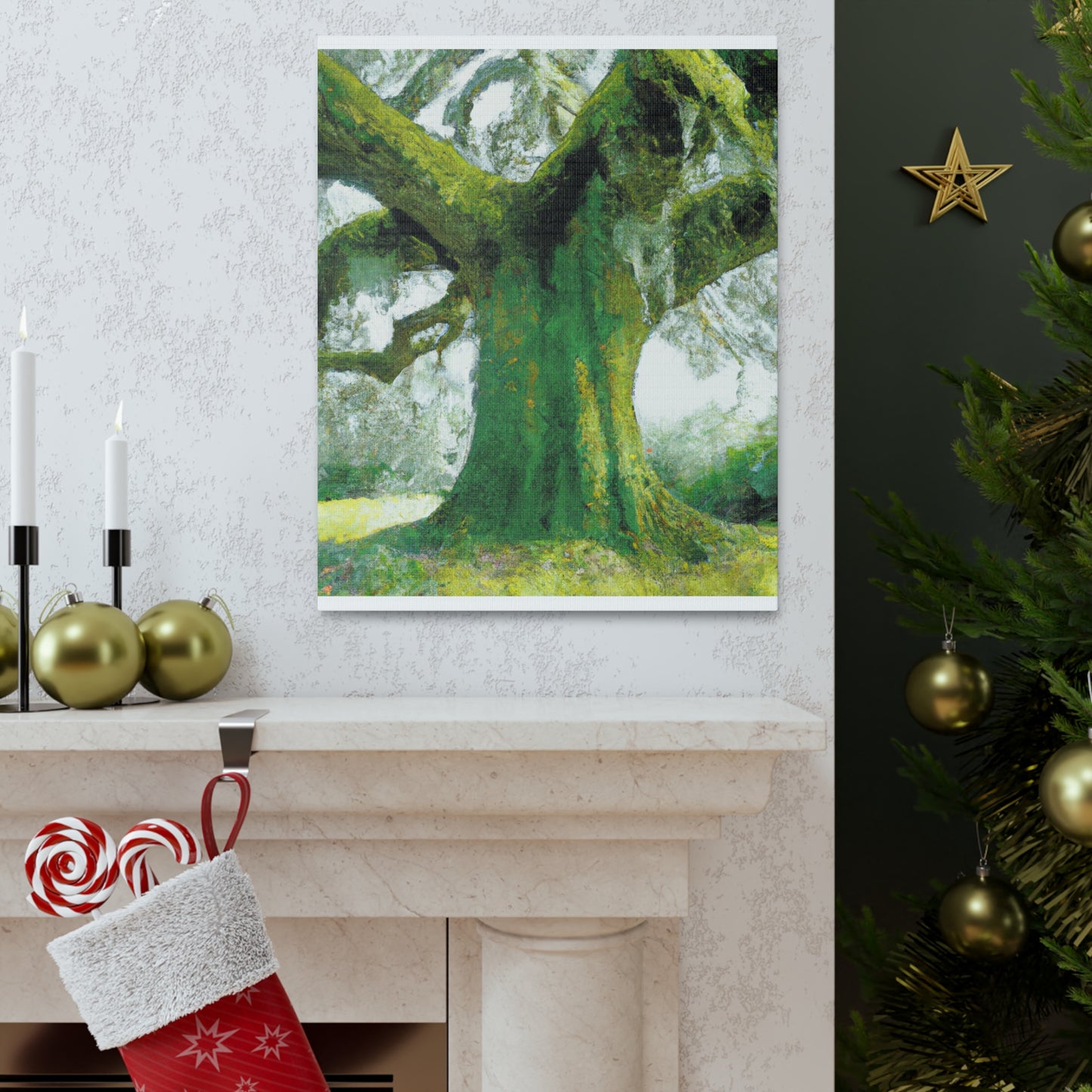 Magnificent Oak Mélange - Canvas