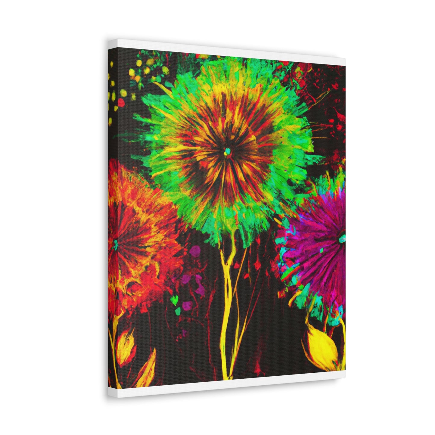 Radiant Blooms. - Canvas