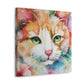 Cat Florabundance. - Canvas