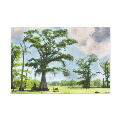 Lagniappe Louisiana Landscape - Canvas