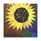Sunflower Gloaming Dream. - Canvas
