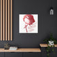 Abstract Floral Blush - Canvas