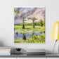 Dreamy Cypress Eden - Canvas