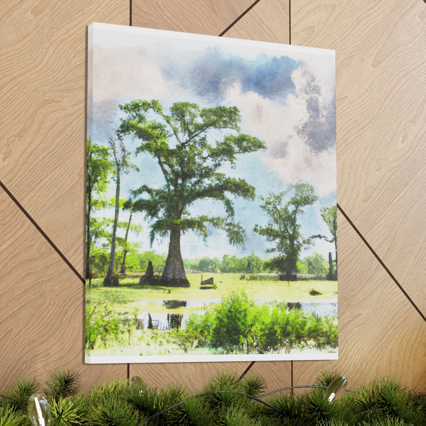 Lagniappe Louisiana Landscape - Canvas
