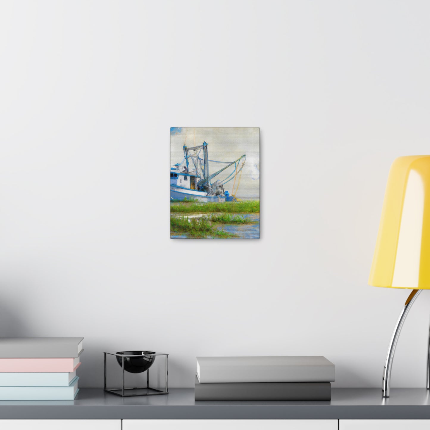 Marshy Seafarer Dream. - Canvas