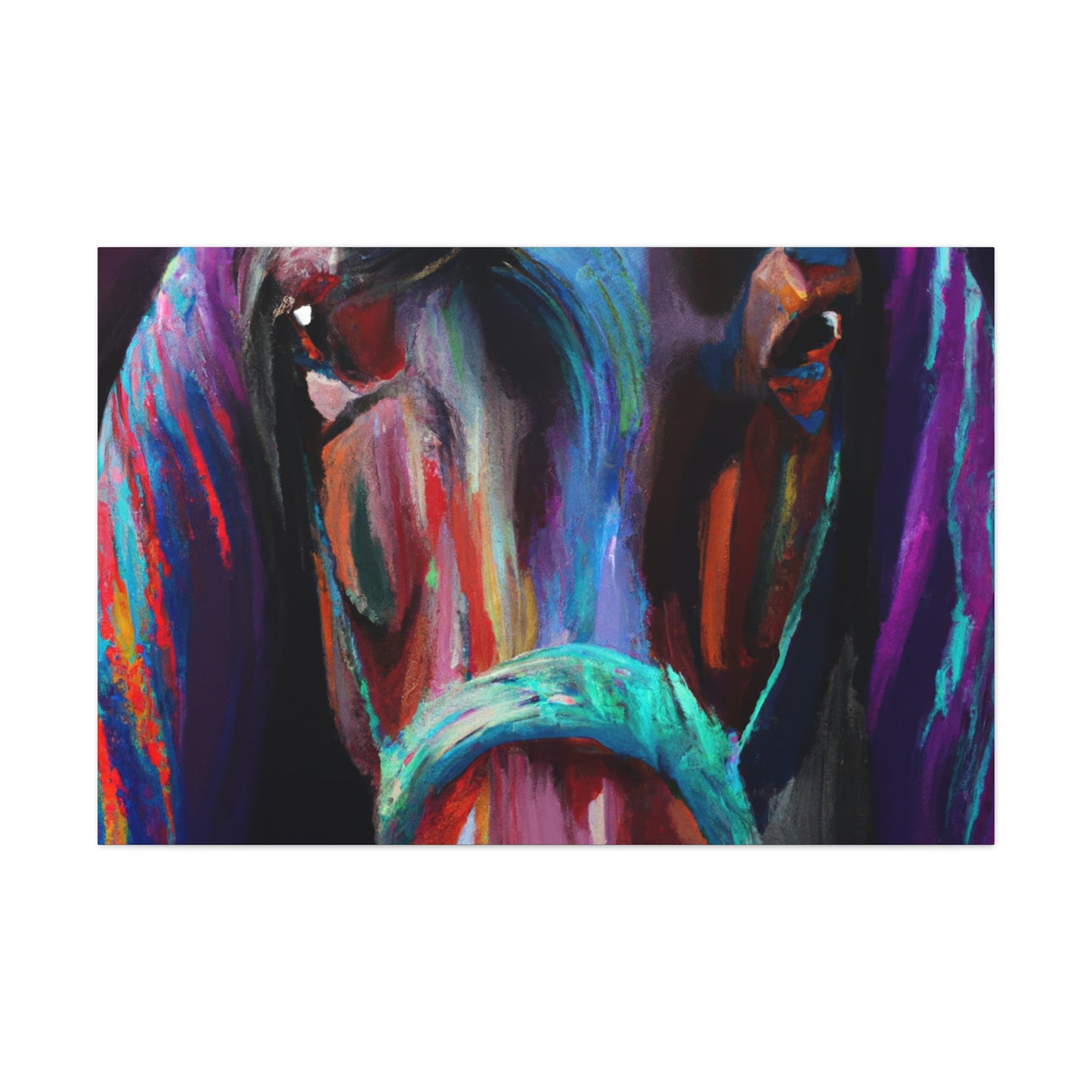 "Horse Prism" - Canvas
