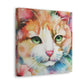 Cat Florabundance. - Canvas