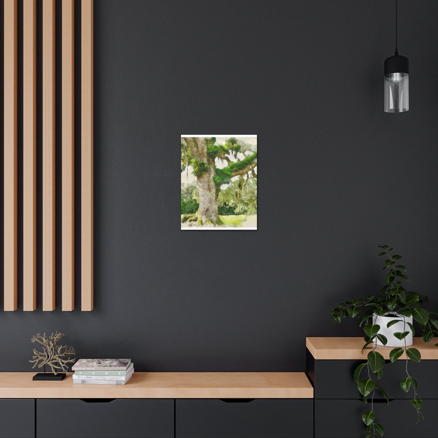 Rural Splendor Moss - Canvas