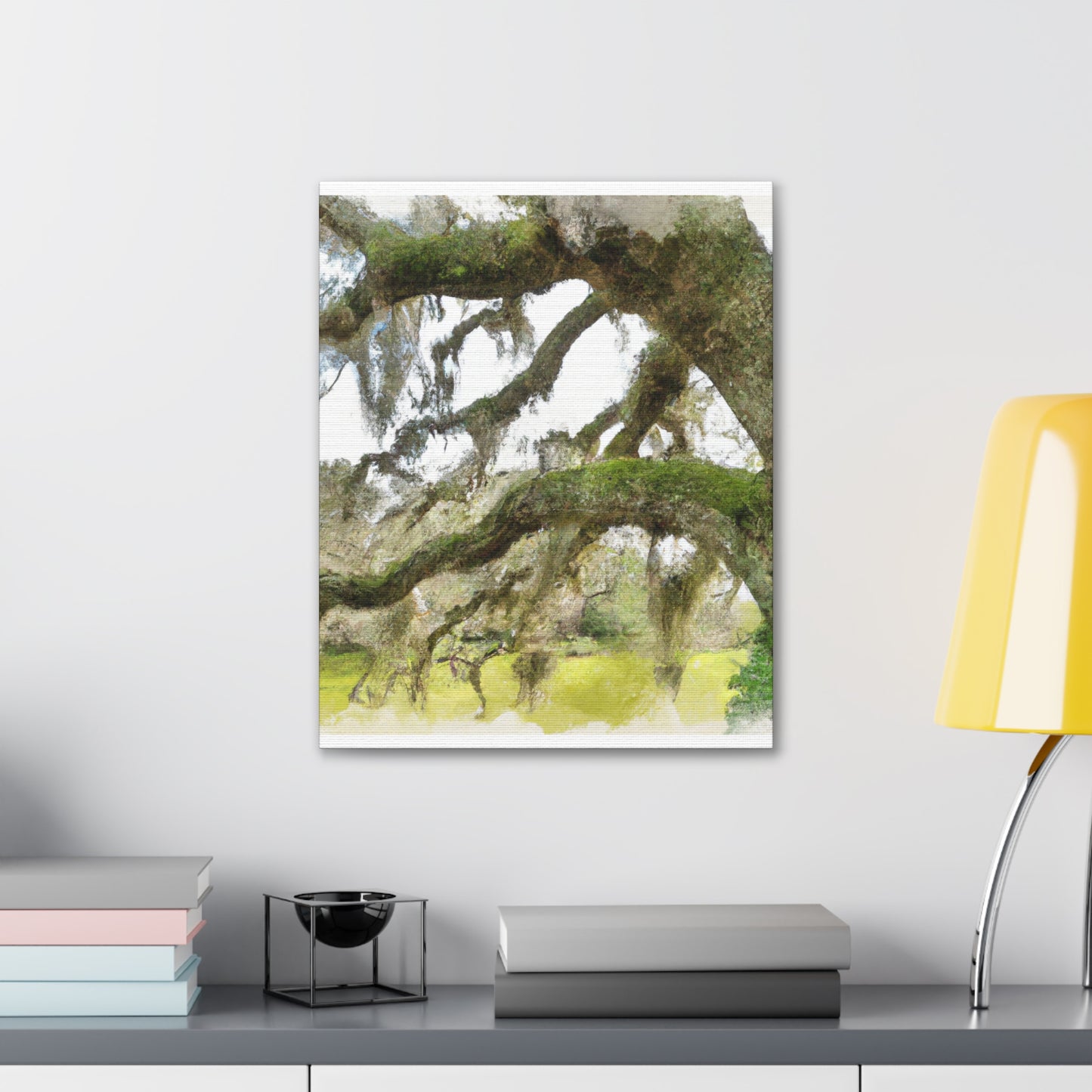 Live Oak Dreaming. - Canvas
