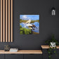 Mystic Marsh Pelican - Canvas