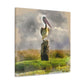 Marshy Pelican Vista - Canvas