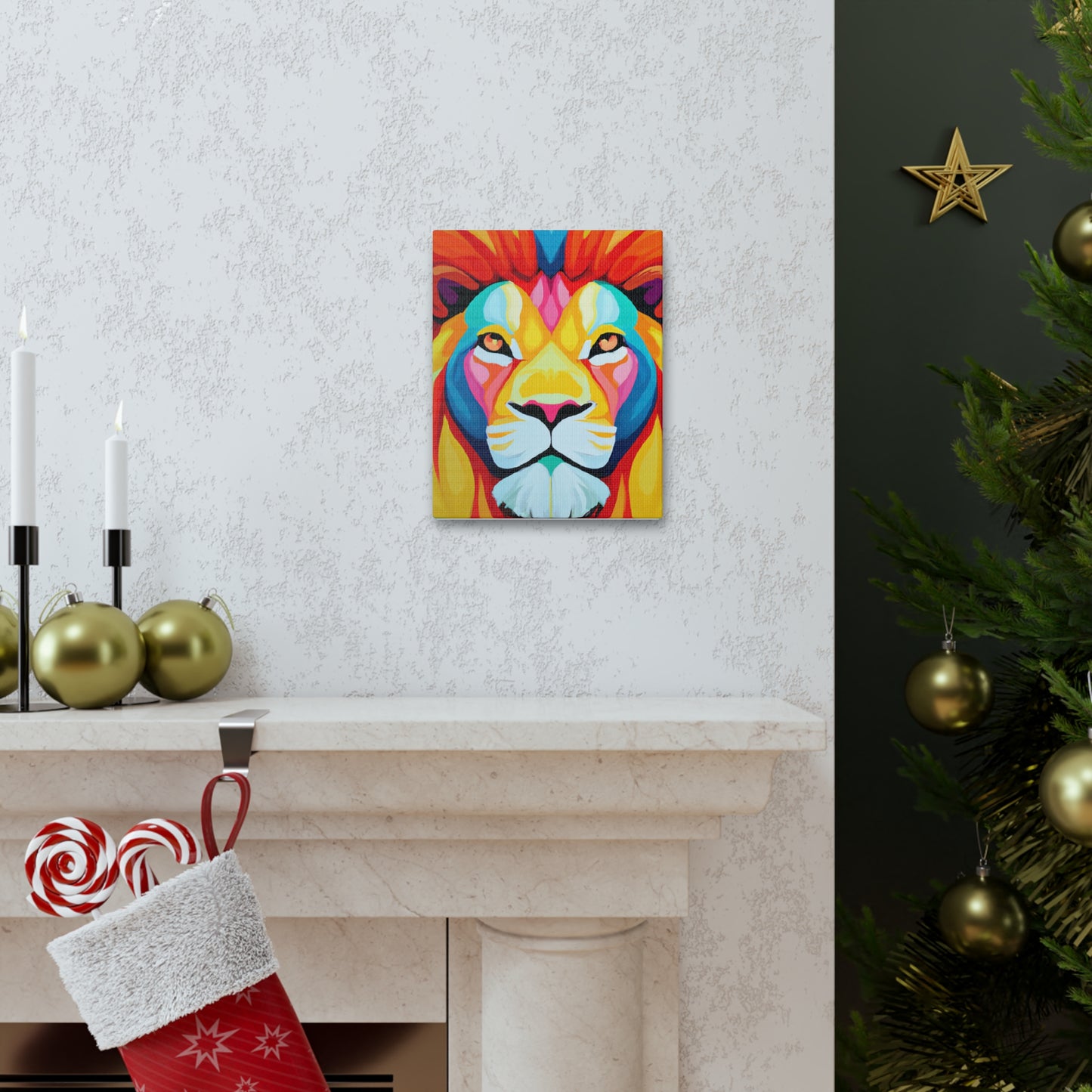 Mane Mosaic - Canvas