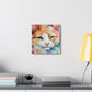 Cat Florabundance. - Canvas