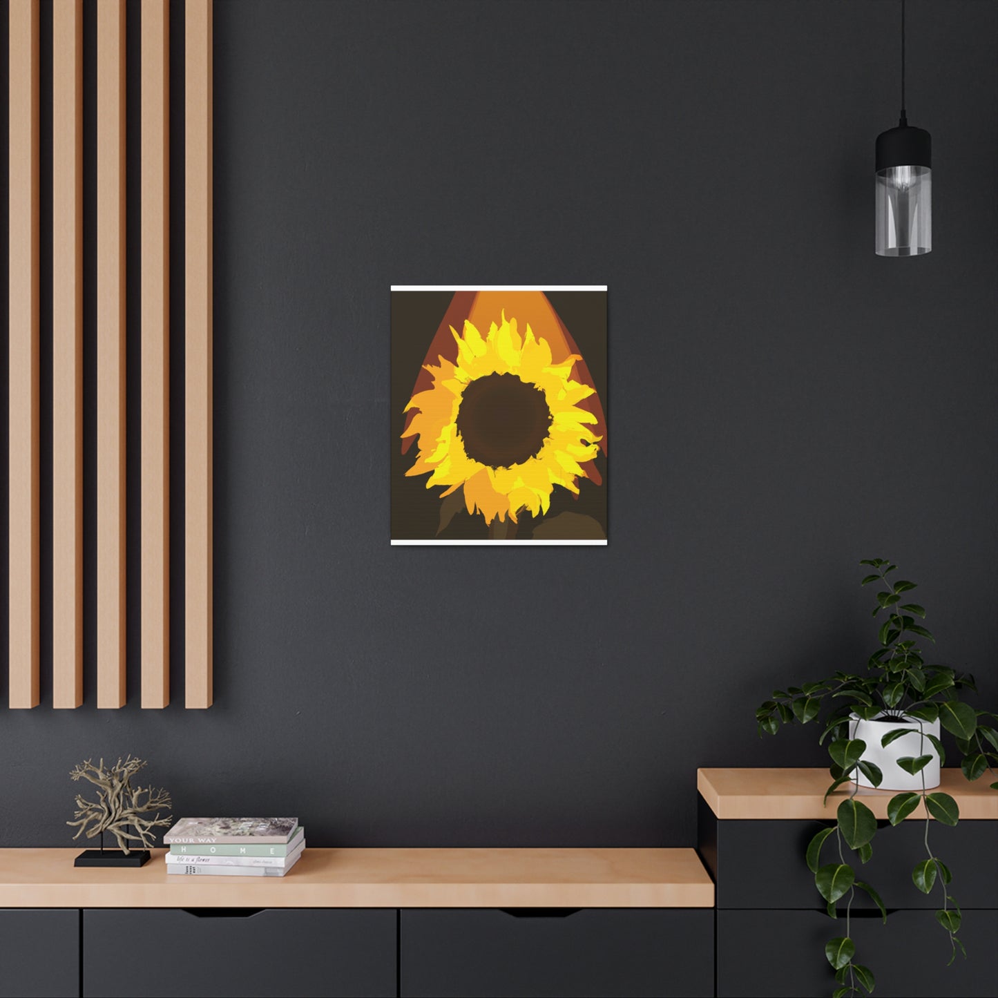 Divine Sun Petal. - Canvas