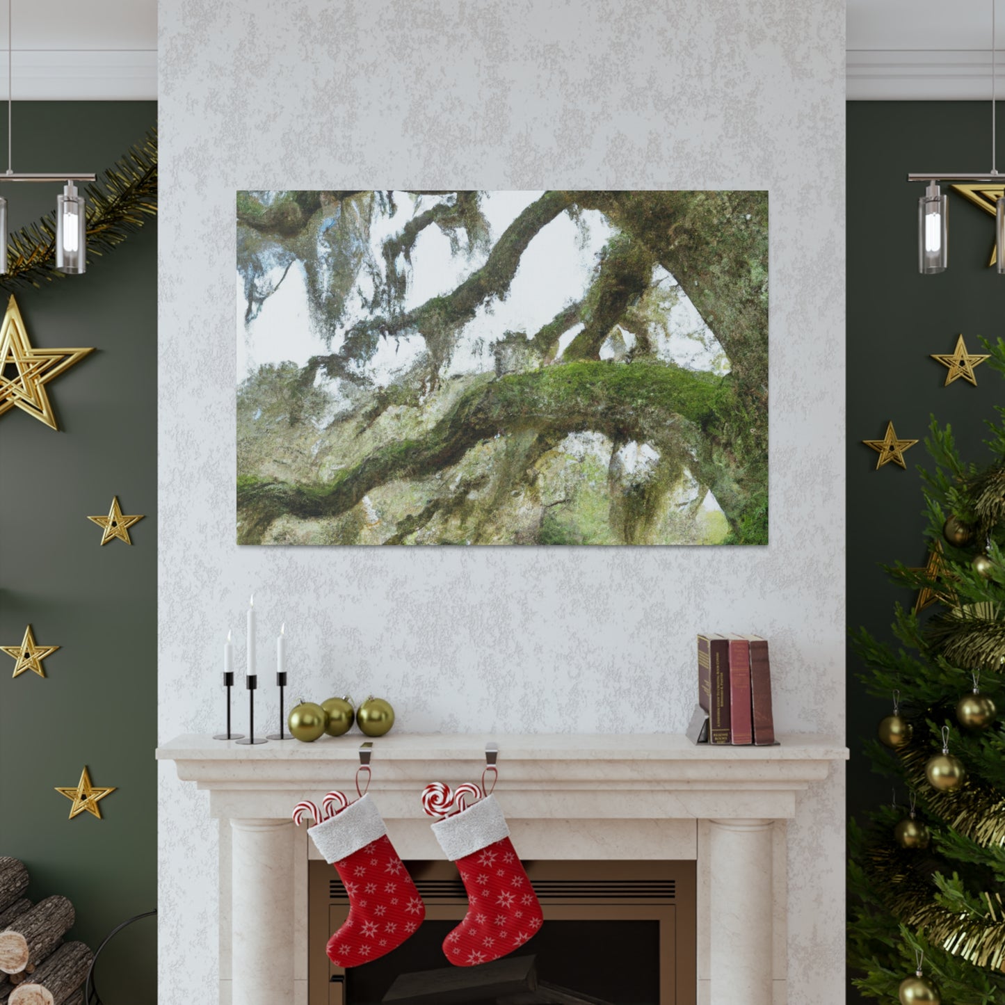 Live Oak Dreaming. - Canvas