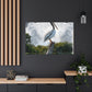 Marshy Pelican Sky. - Canvas