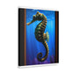 Ocean Seahorse Glint - Canvas