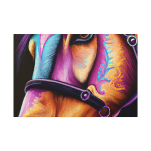 Opalesque Equine. - Canvas