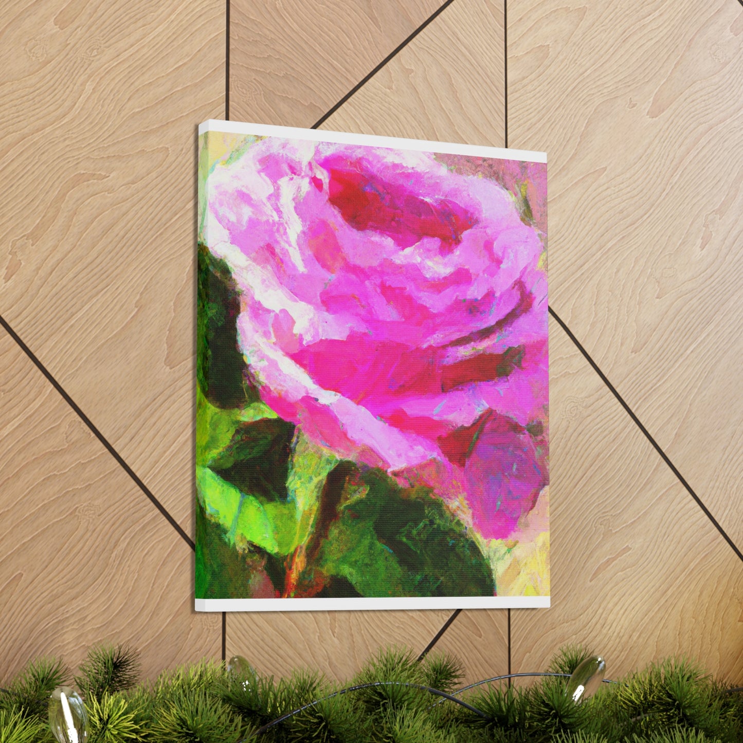 Rose Reflection Dream. - Canvas